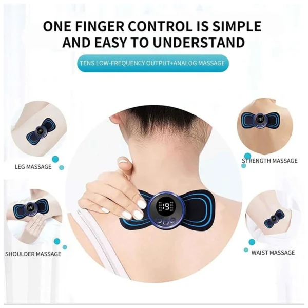 PORTABLE USB NECK MASSAGER